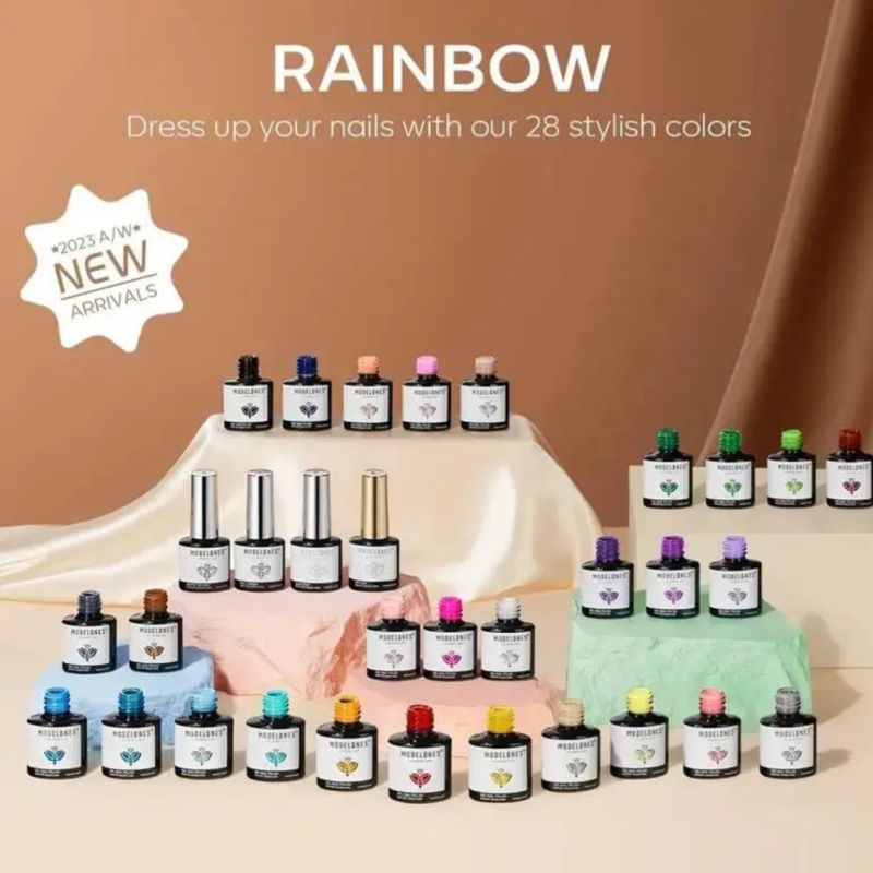 Gellakk sett med 28 farger