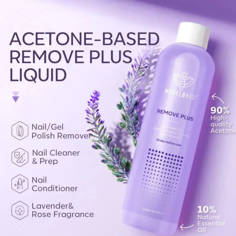 Aceton - basert Remover plus 
